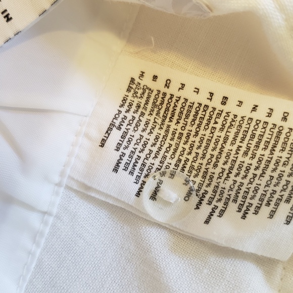 H&M White Skirt - Pretty Layered Flutter Bottom Skirt Size 6 - Picture 5 of 14